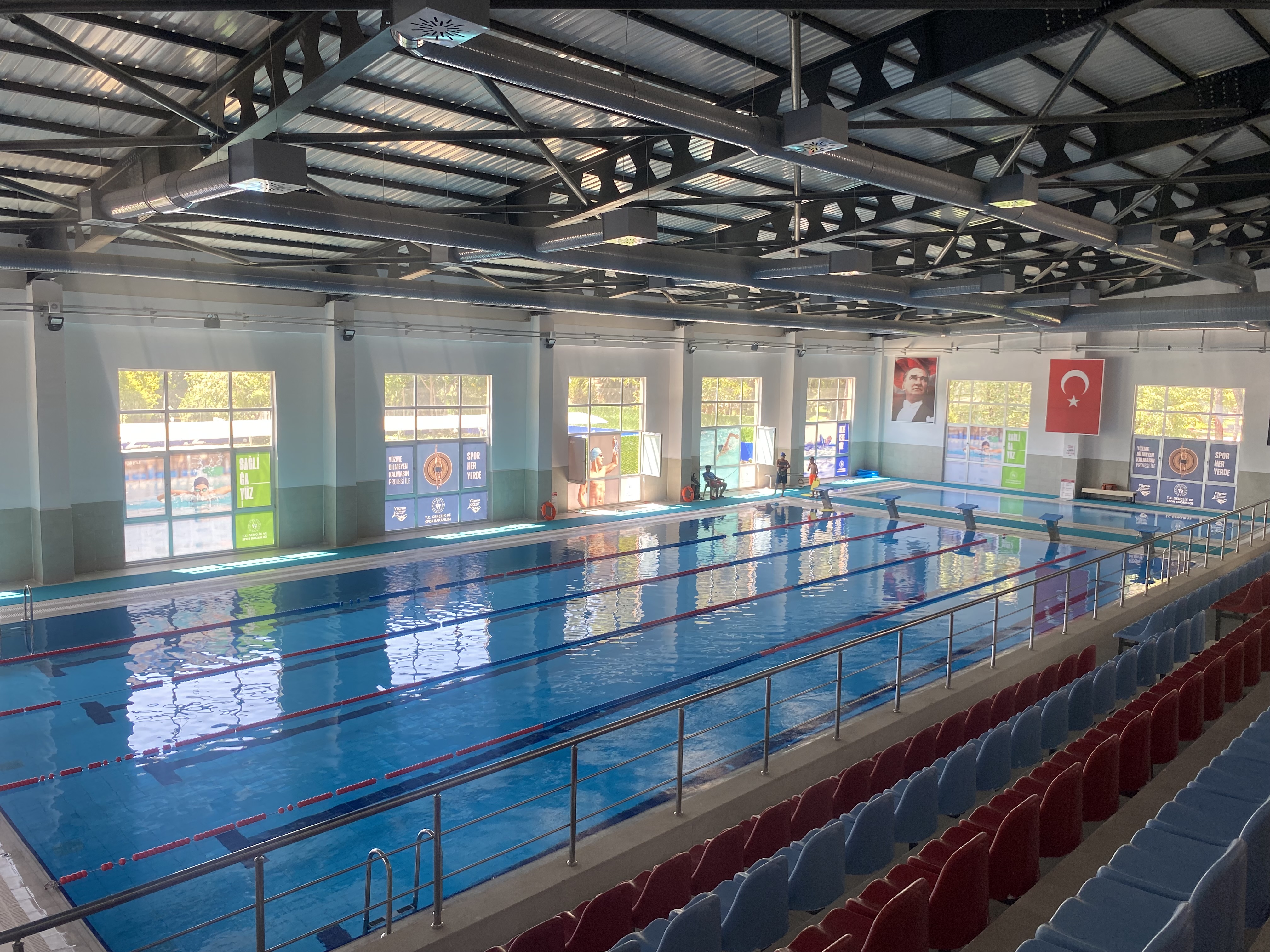 Atıl havuzlar yeniden Aydın’a kazandırıldı