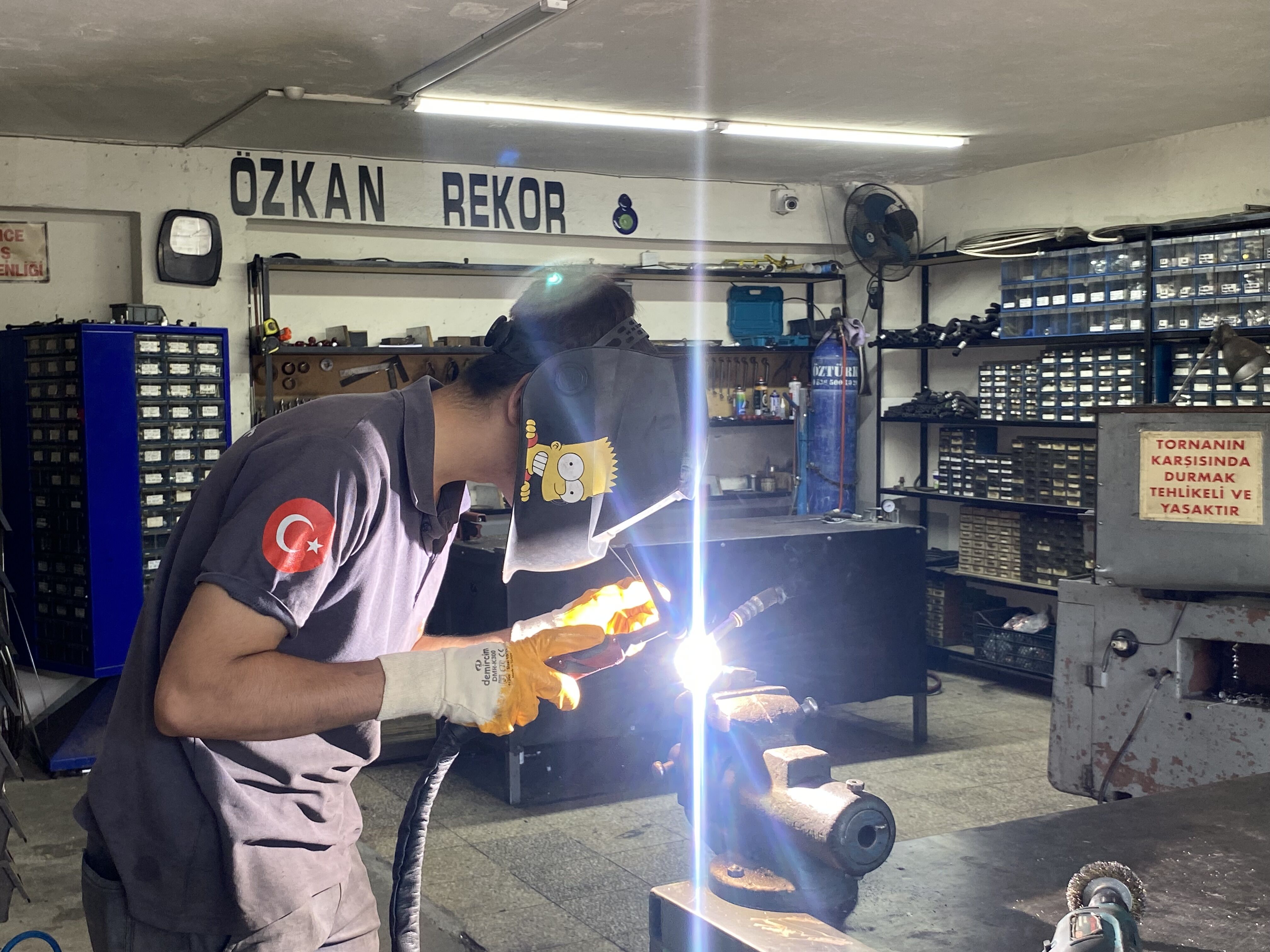 Aydın’da çıraklığını yaptığı dükkanın sahibi oldu
