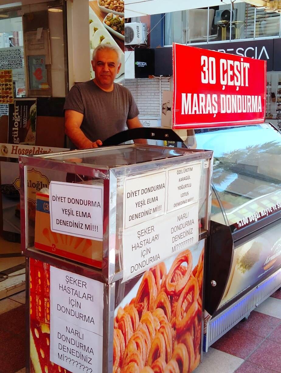 Aydın’da yeni nesil dondurmalar vatandaşı memnun etti