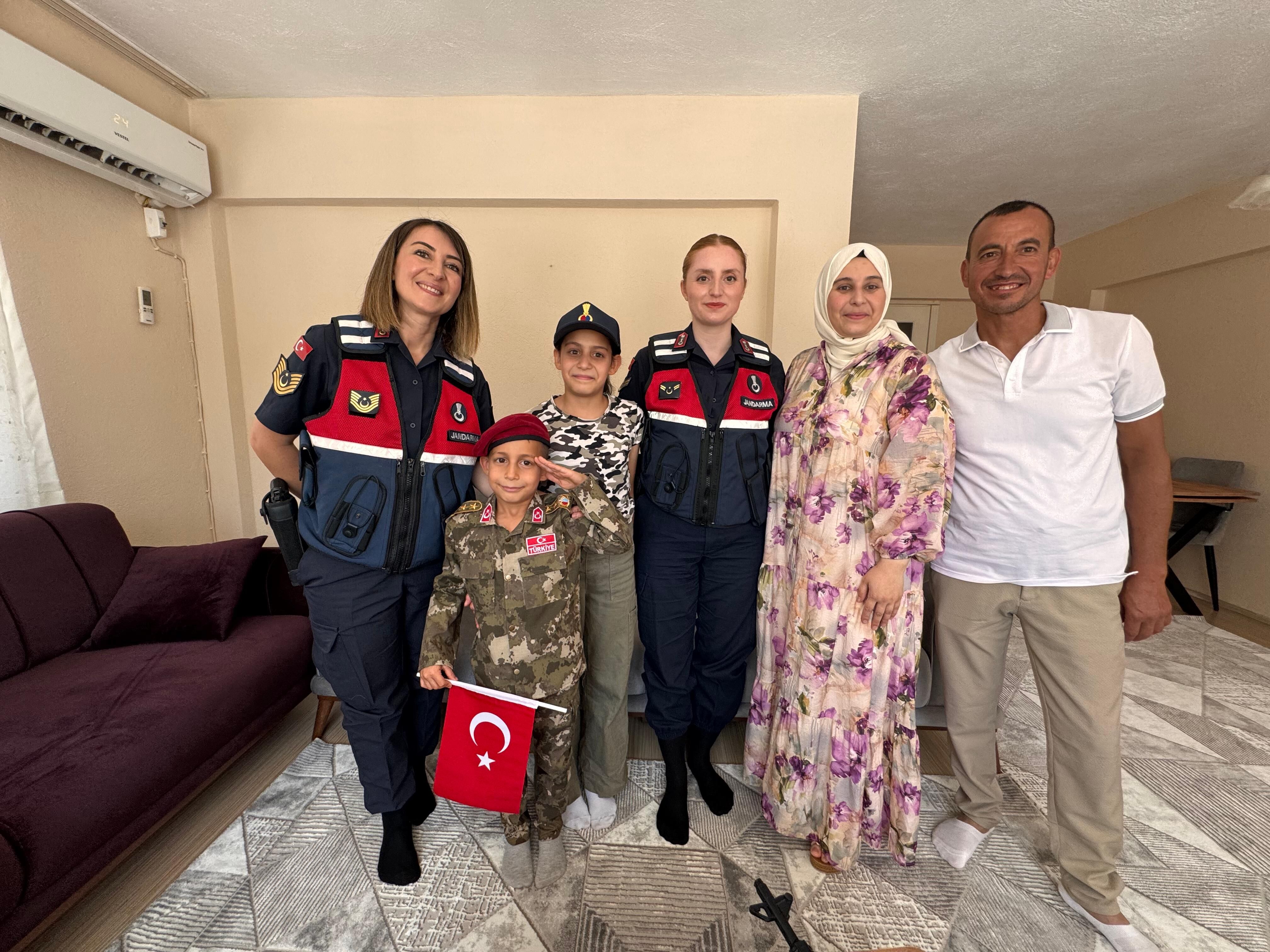 Aydınlı çocuk kahraman şehidin adını taşıyor