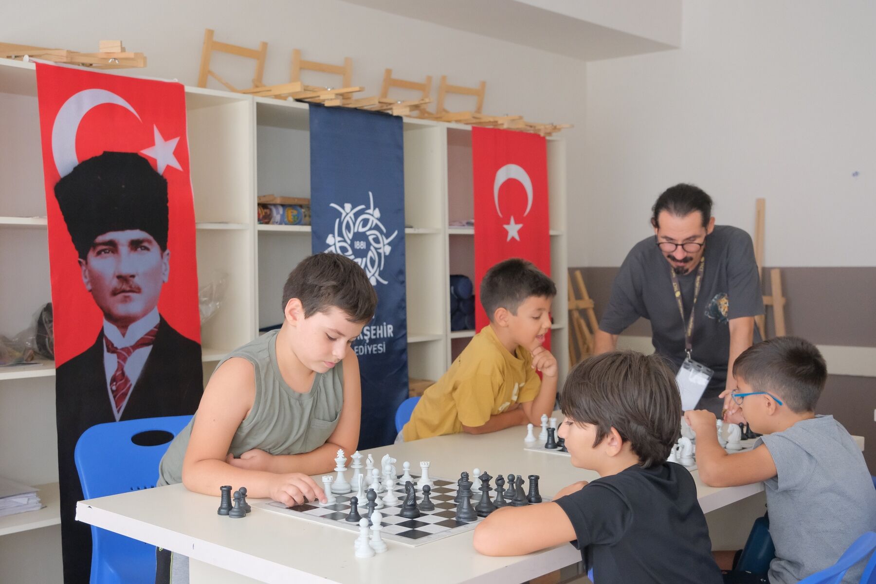 Aydın’da çocuklar satrançla düşünmeyi öğreniyor