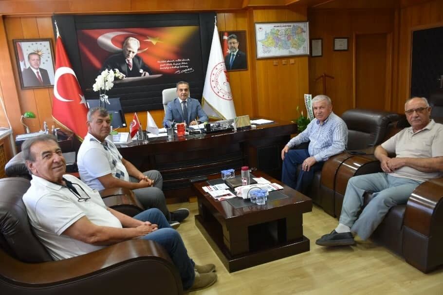 Haykoop Genel Baskani Erturkten Mudur Temize Ziyaret Aydinin Tarim Ve Hayvanciligi Is Birligi Icinde Olacak 587523 2F0A303Bc9756E382C581B976829D559