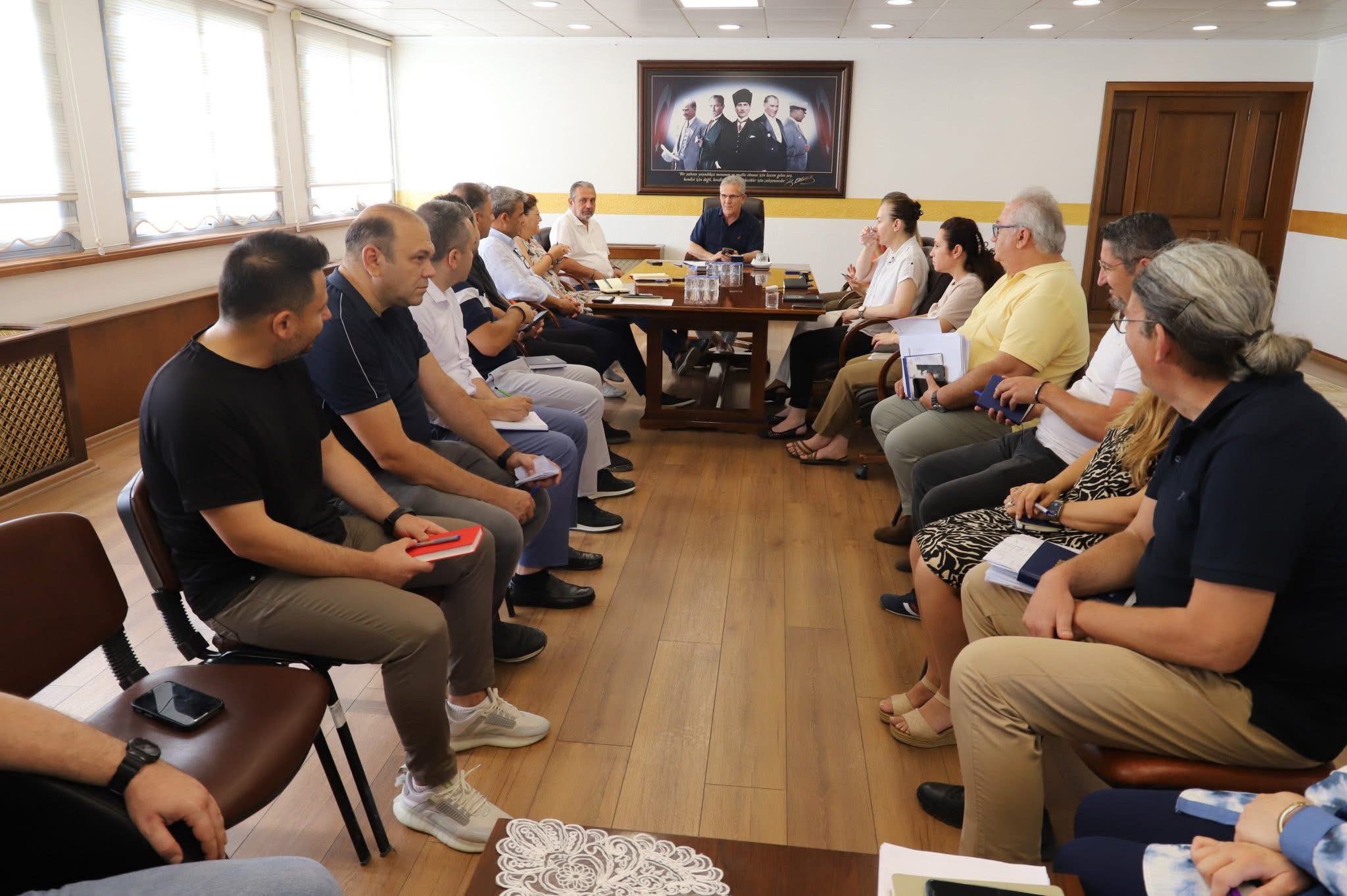 Nazilli Belediyesi’nde yeni hafta değerlendirme toplantısıyla başladı