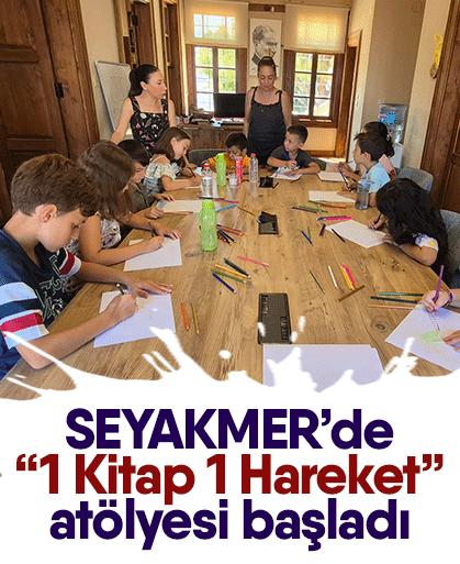 SEYAKMER’de “1 Kitap 1 Hareket” atölyesi başladı