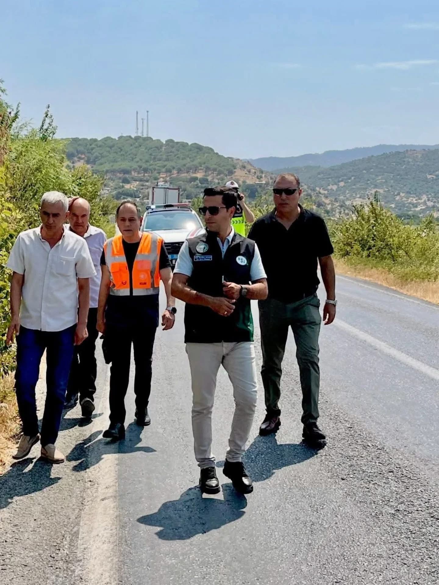 Aydın’da riskli yol için önemli adım