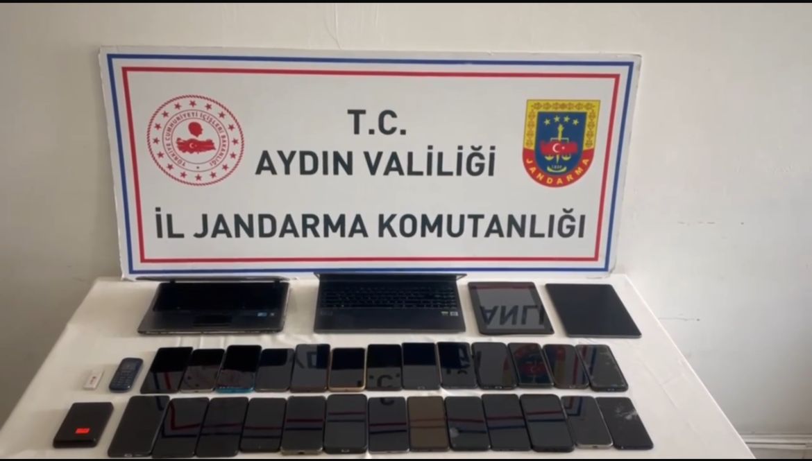 Aydın merkezli dev operasyon: 11 İlde 2,5 milyarlık dolandırıcılık ağı çökertildi