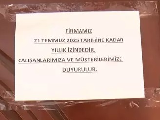 Organize Sanayi'de akılalmaz hadise! İzinden dönen işçiler fabrikayı yerinde bulamadı