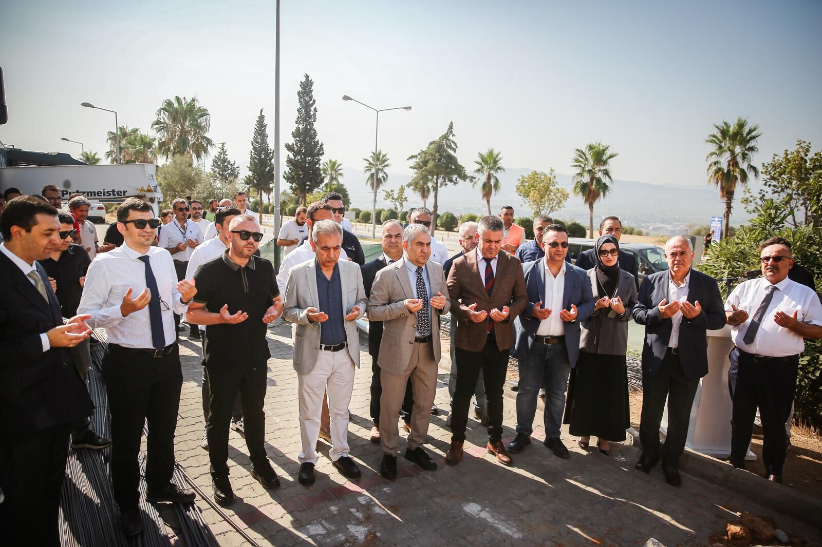 ADÜ’de yeni yatırım: Kafeterya için temel atma töreni yapıldı 