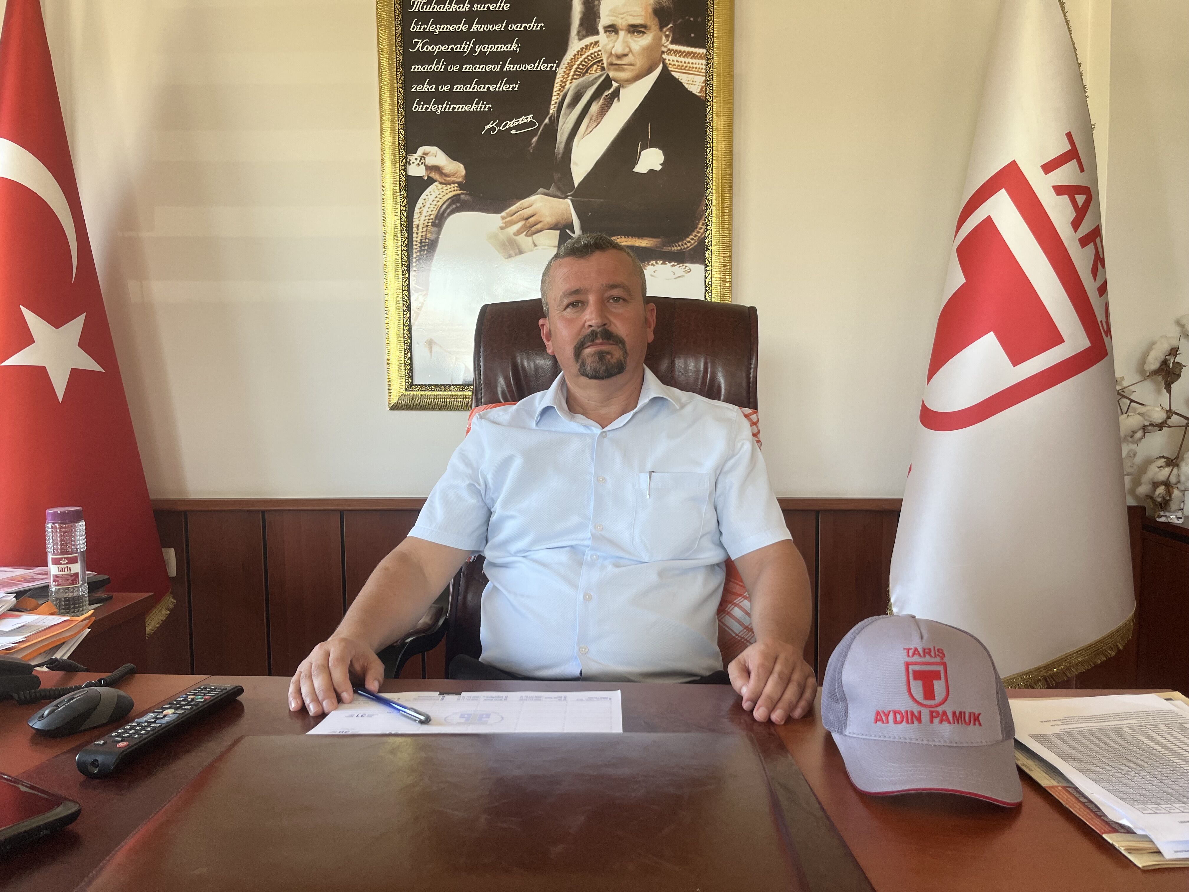 Aydin Taris Sezonun Ilk Pamugunu 100 Liradan Aldi Baskan Onal Ilk Pamugumuz Ureticilerimize Hayirli Olsun 595103 441851Cebd3E35156F3F1B4Fdb702516