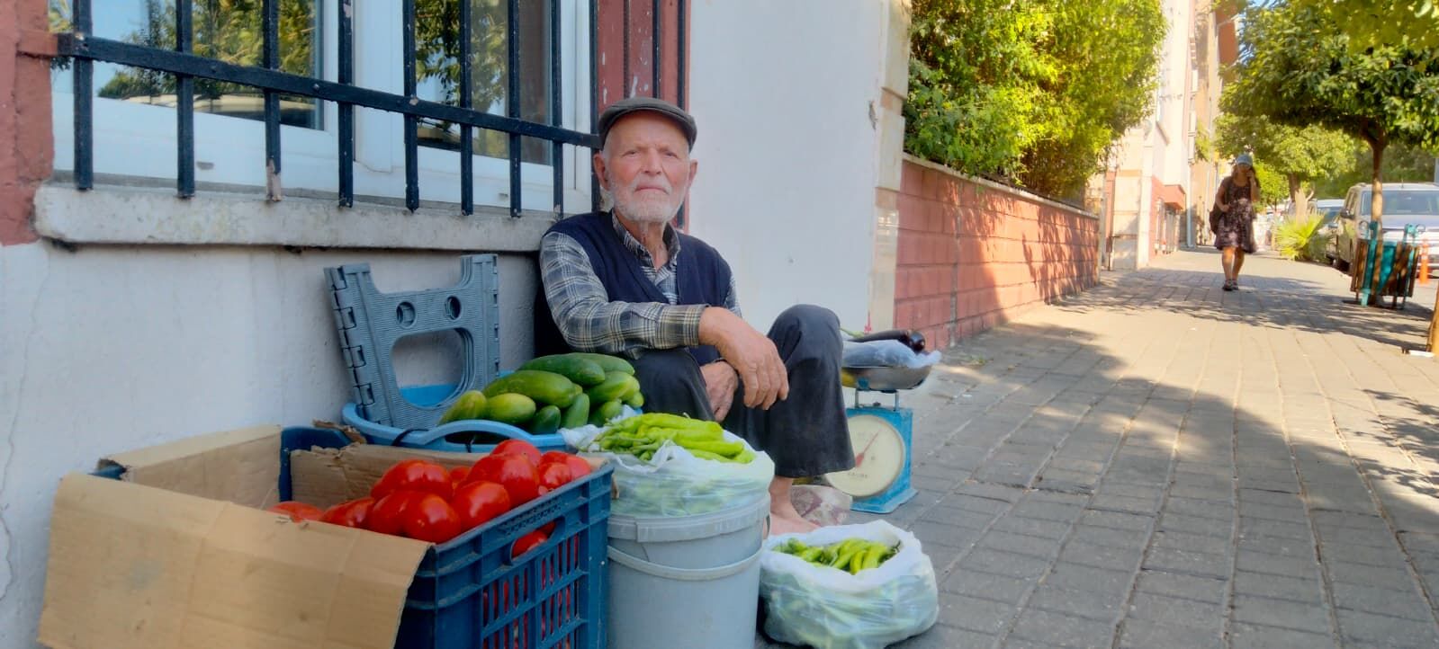 Aydın’da 95 yaşındaki çınar çalışmaktan hala vazgeçmedi