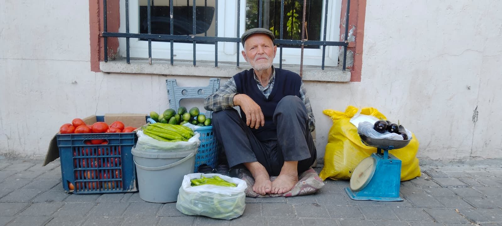 Aydın’da 95 yaşındaki çınar çalışmaktan hala vazgeçmedi