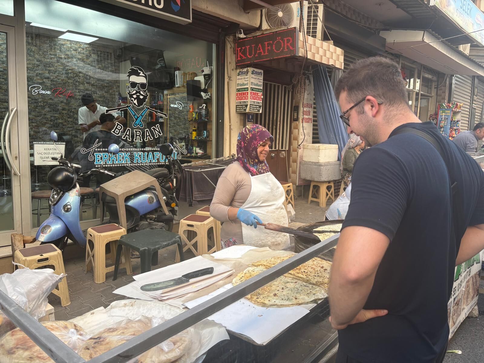 Aydın’da gözleme pazarın vazgeçilmezi oldu 