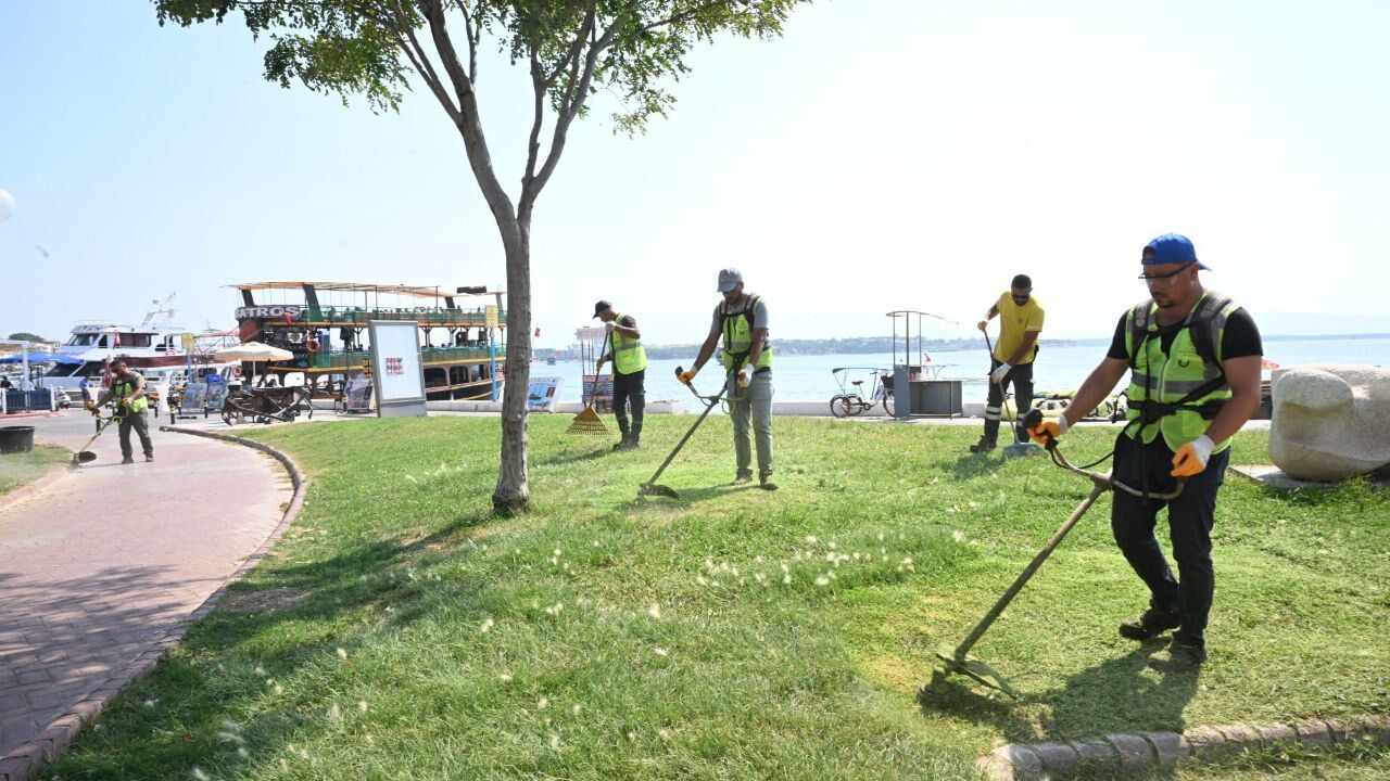 Başkan Çerçioğlu’ndan Didim’de çevre ve peyzaj düzenlemesi