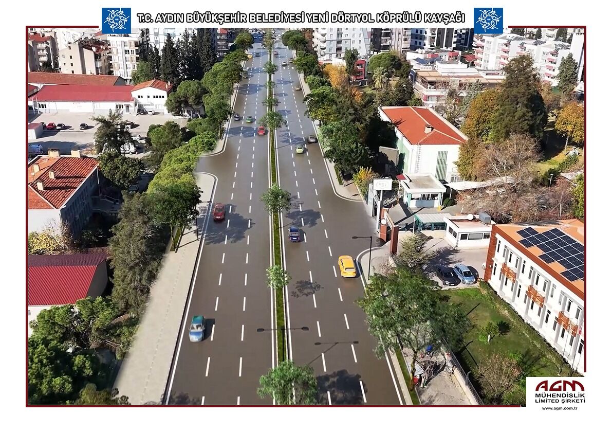 Aydın trafiğine köklü çözüm: Yeni dörtyola köprülü kavşak projesi başlıyor