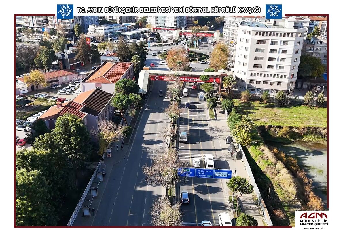 Aydın trafiğine köklü çözüm: Yeni dörtyola köprülü kavşak projesi başlıyor
