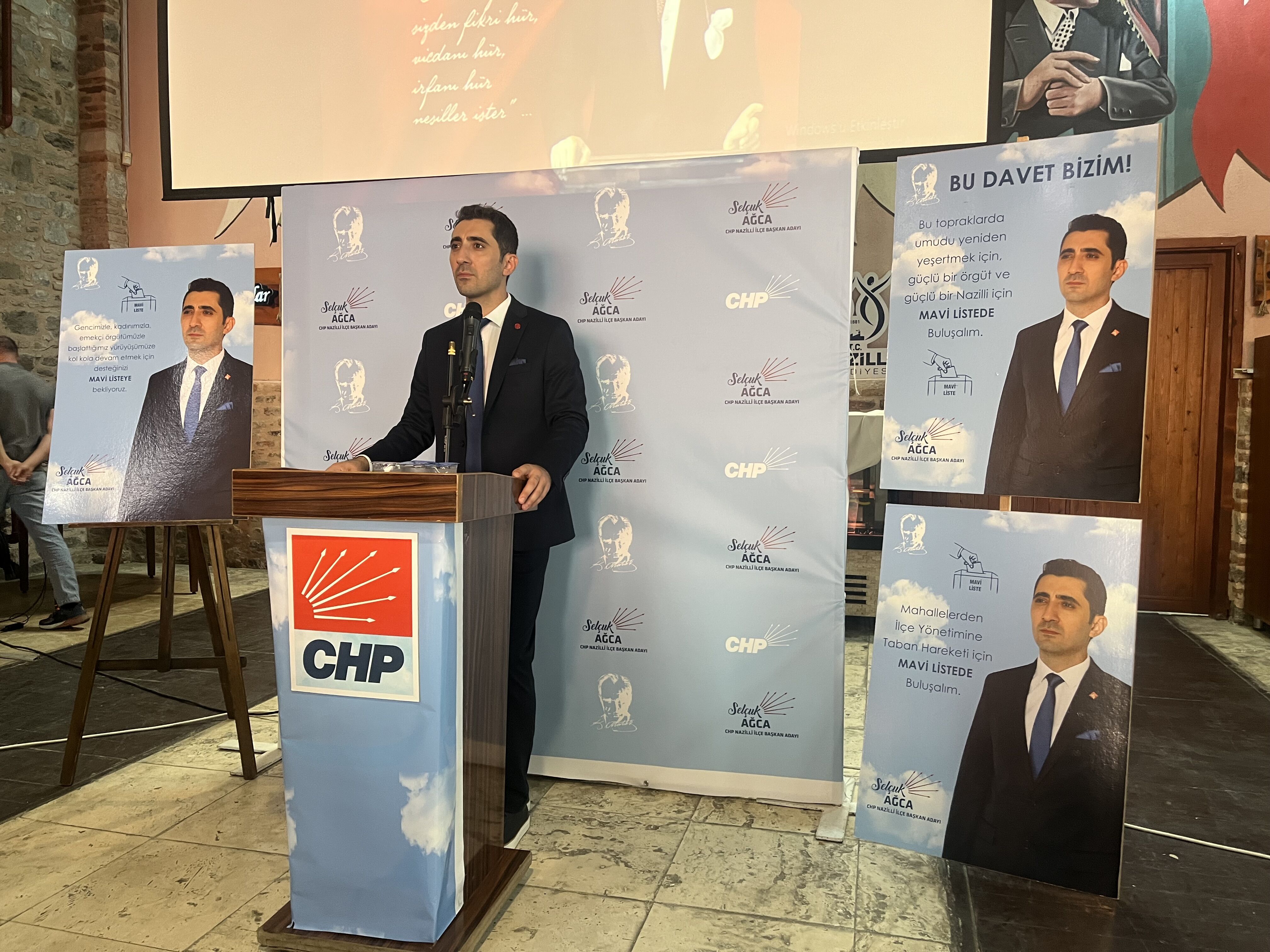 CHP Nazilli’ye iddialı aday! Selçuk Ağca, “Hiçbir iradenin altına girmeyeceğiz”