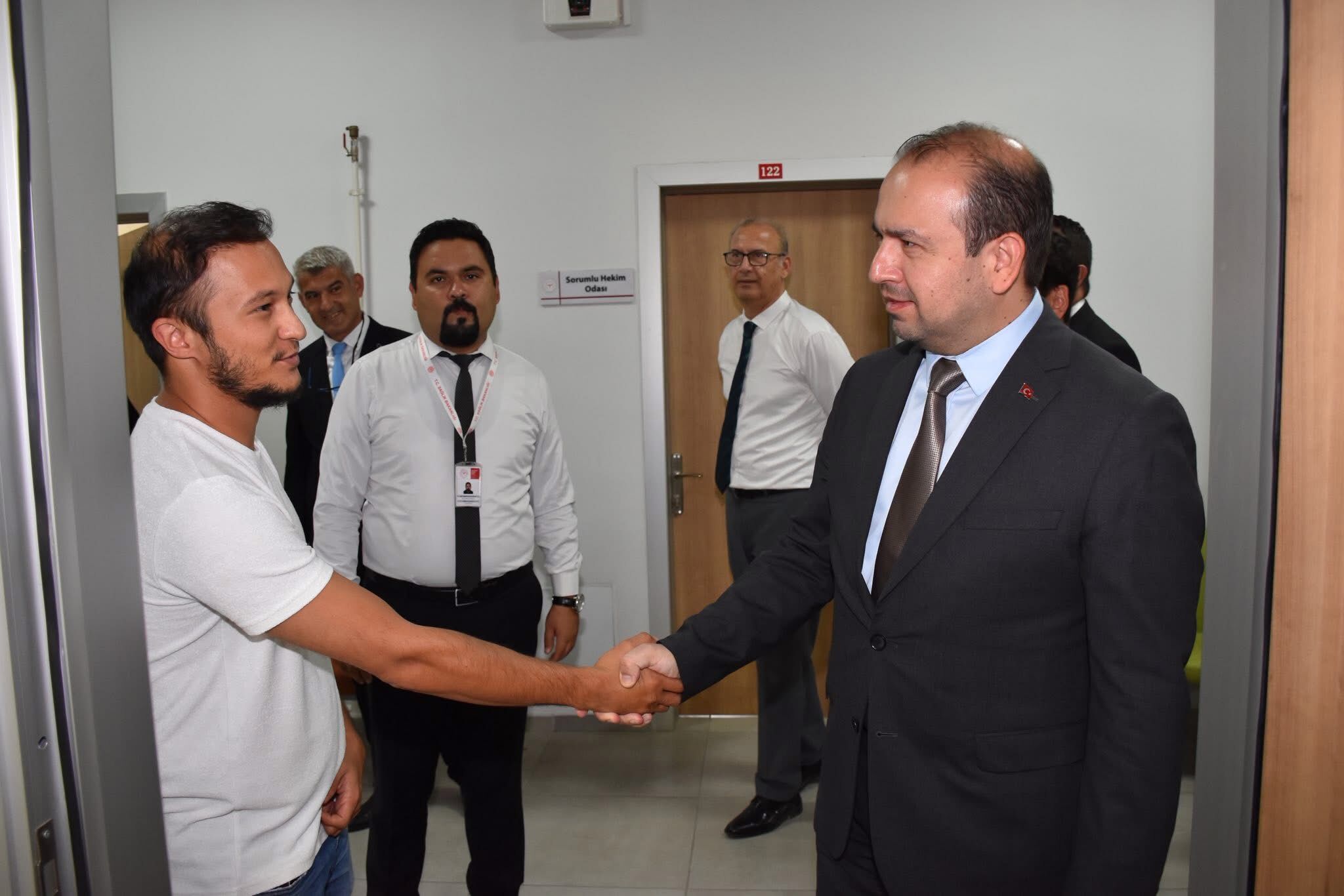 Müdür Şenkul Aydın’daki yeni sağlık merkezini inceledi