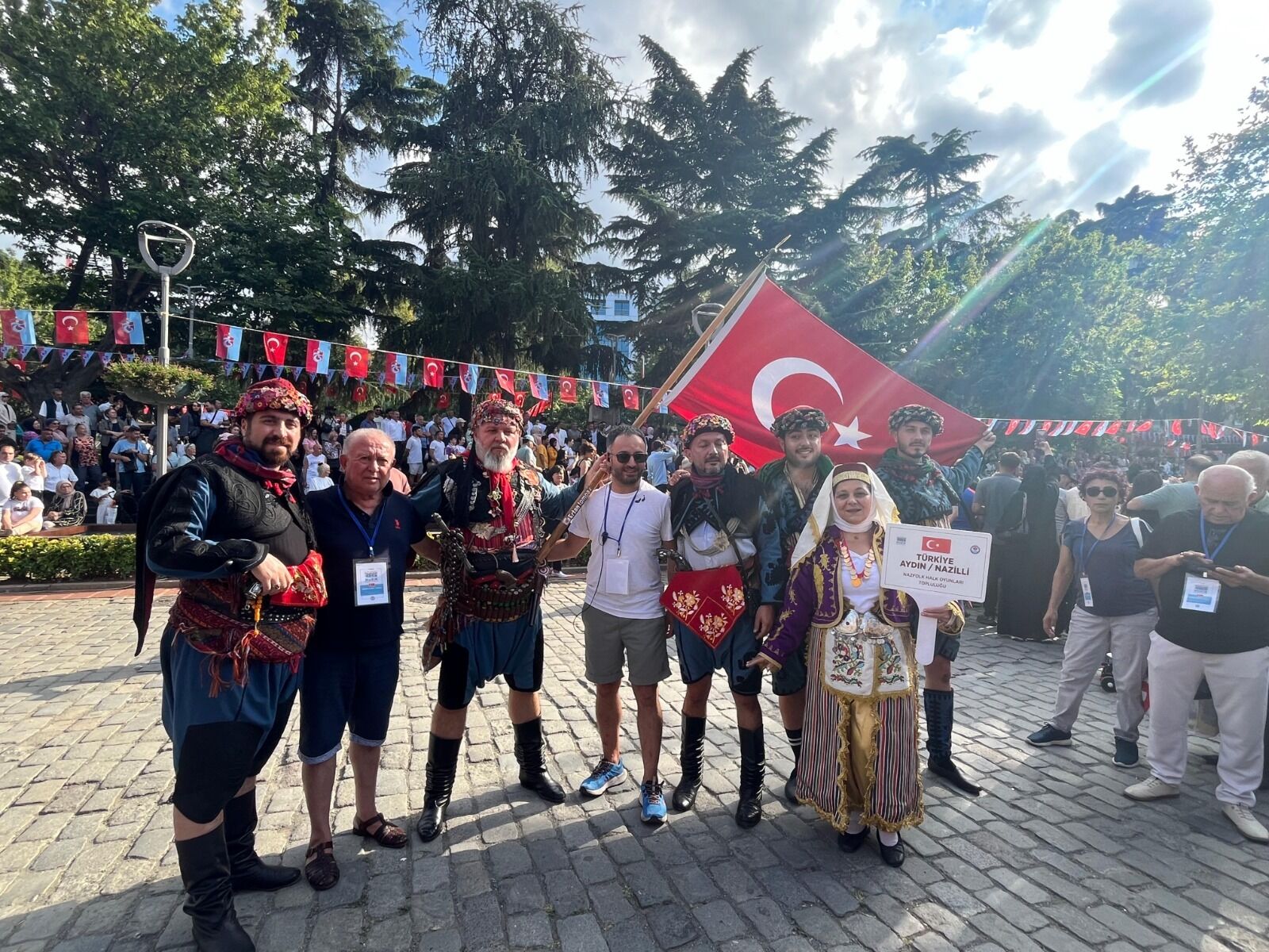 Nazilli ekibi Trabzon’da sahne aldı