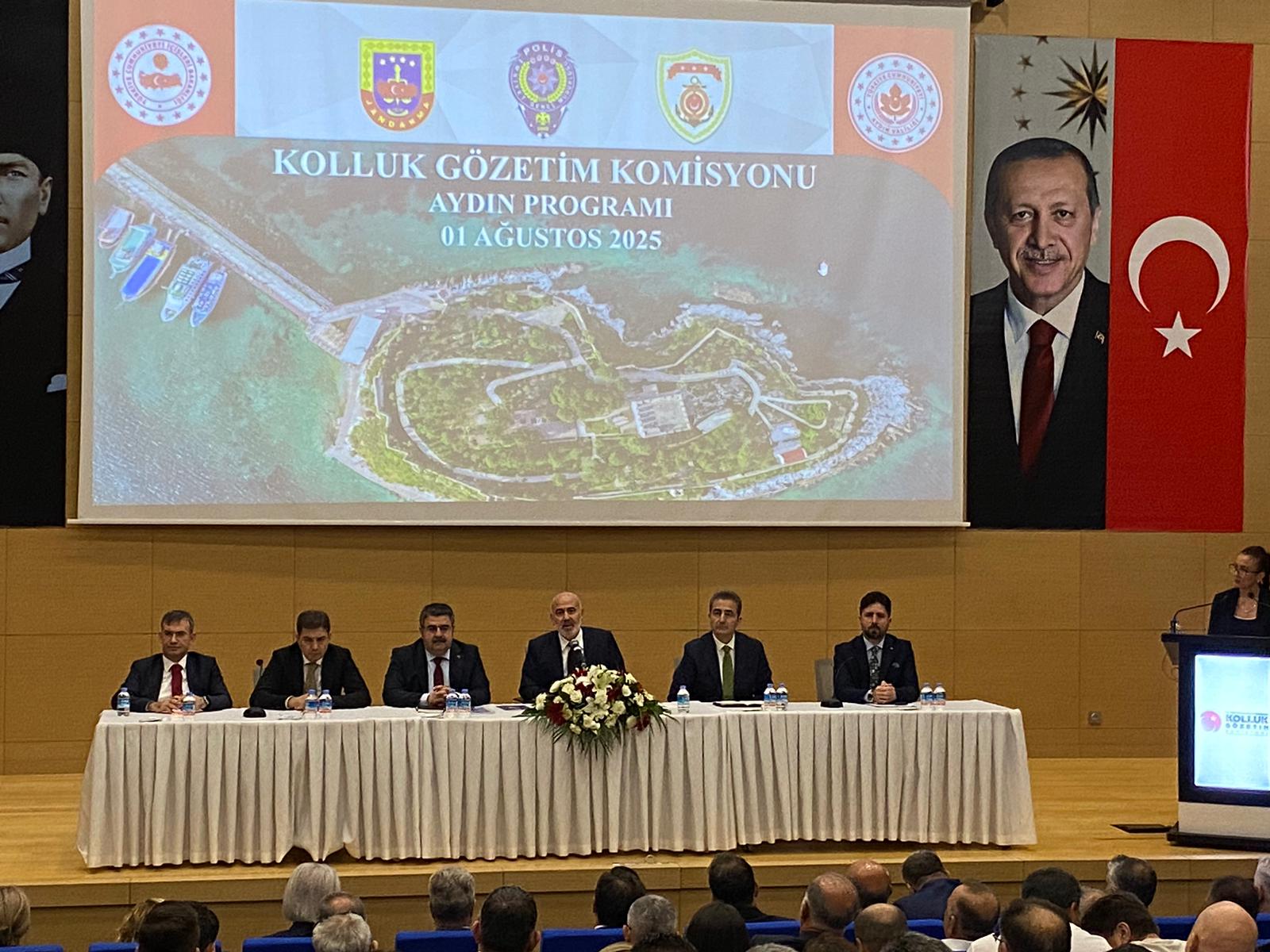 Aydın’da Kolluk Gözetim Toplantısı yapıldı