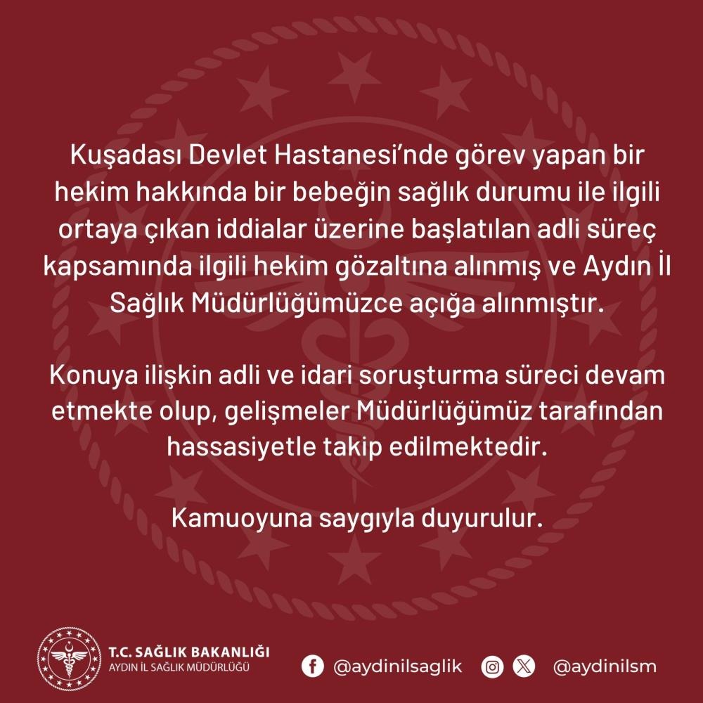 Aydın'da bir bu eksikti! Şehir 'bebek ticareti' iddiasıyla çalkalanıyor