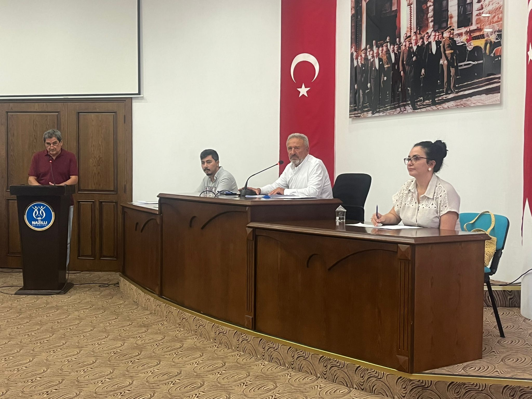 Nazilli’de belediye yoğun gündemle toplandı