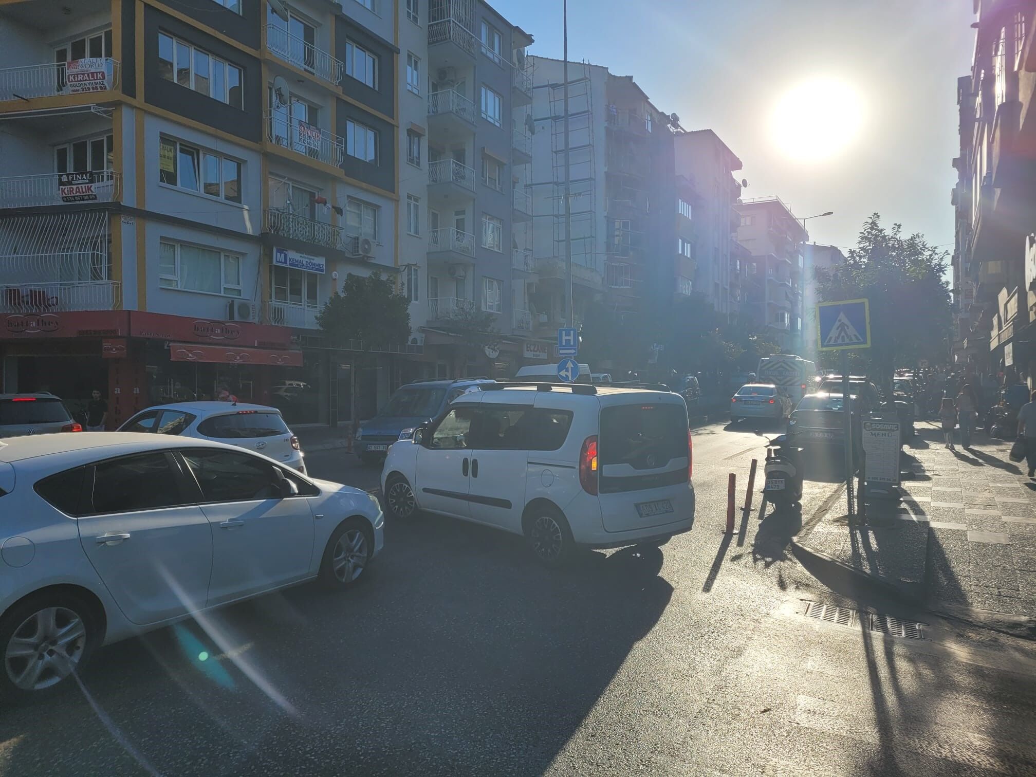 Aydın’da trafik çilesi isyan ettirdi