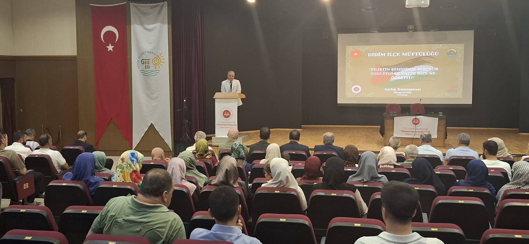 Aydın’da Filistin ve Gazze konferansı