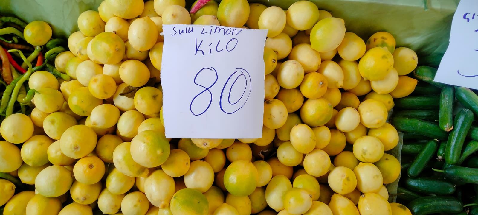Aydın’da yeni hasat limon fiyatlarını düşürdü