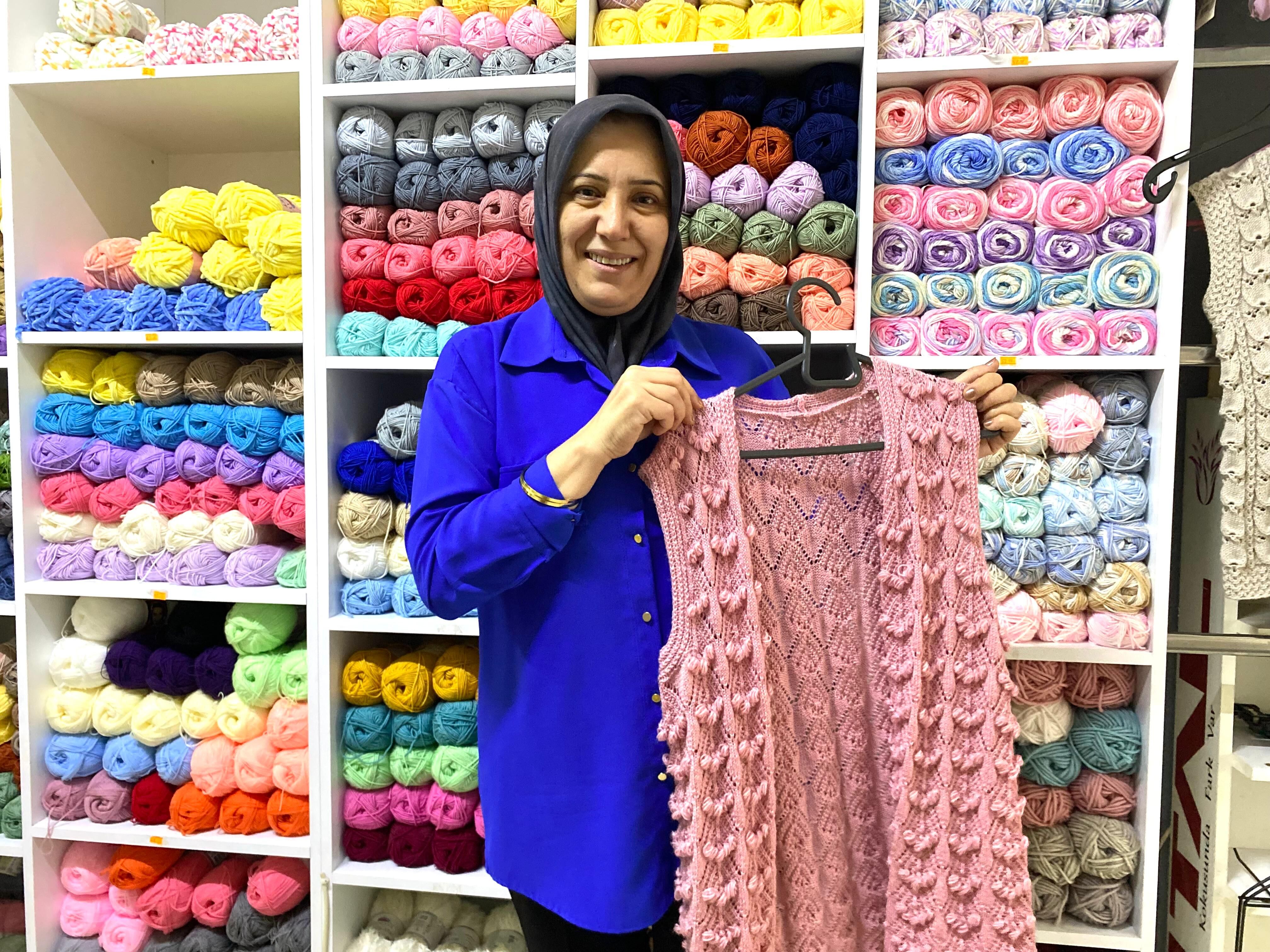 Her ilmekte kendi mutluluğunu ördü: El emeğiyle hayatını yeniden şekillendirdi