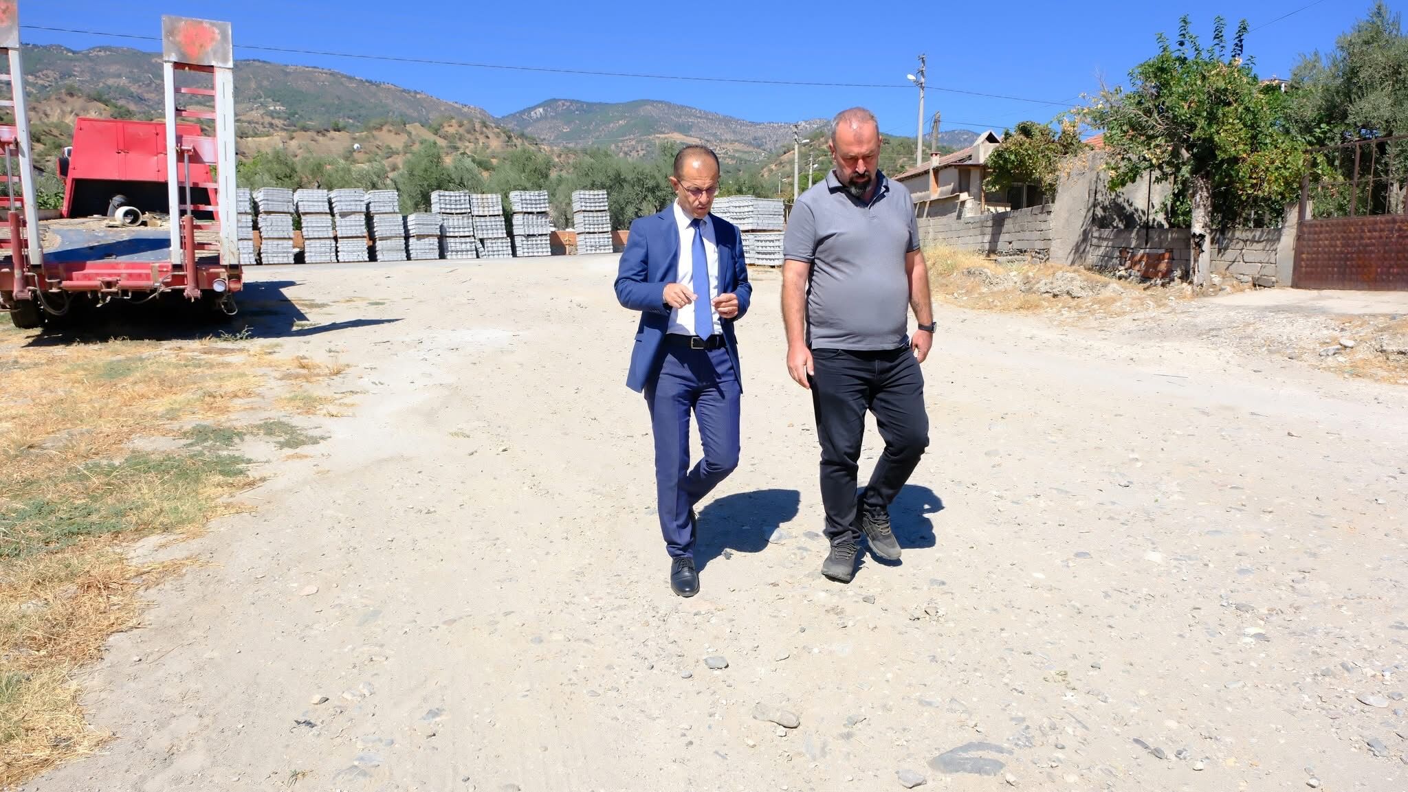 Başkan Doğanca, TOKİ konutlarındaki çalışmaları inceledi