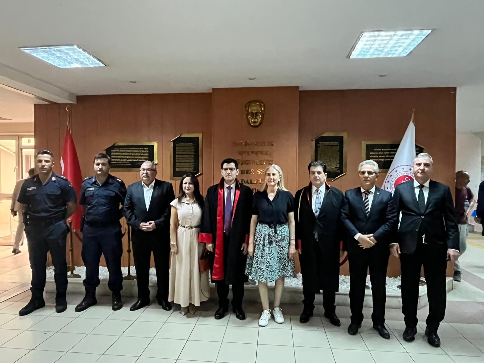 Nazilli Adliyesi’nde yeni adli yıl törenle başladı