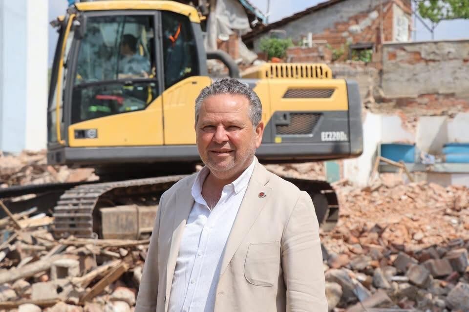 Nazilli’nin o mahallesinde yağmurlama çalışması tamamlandı