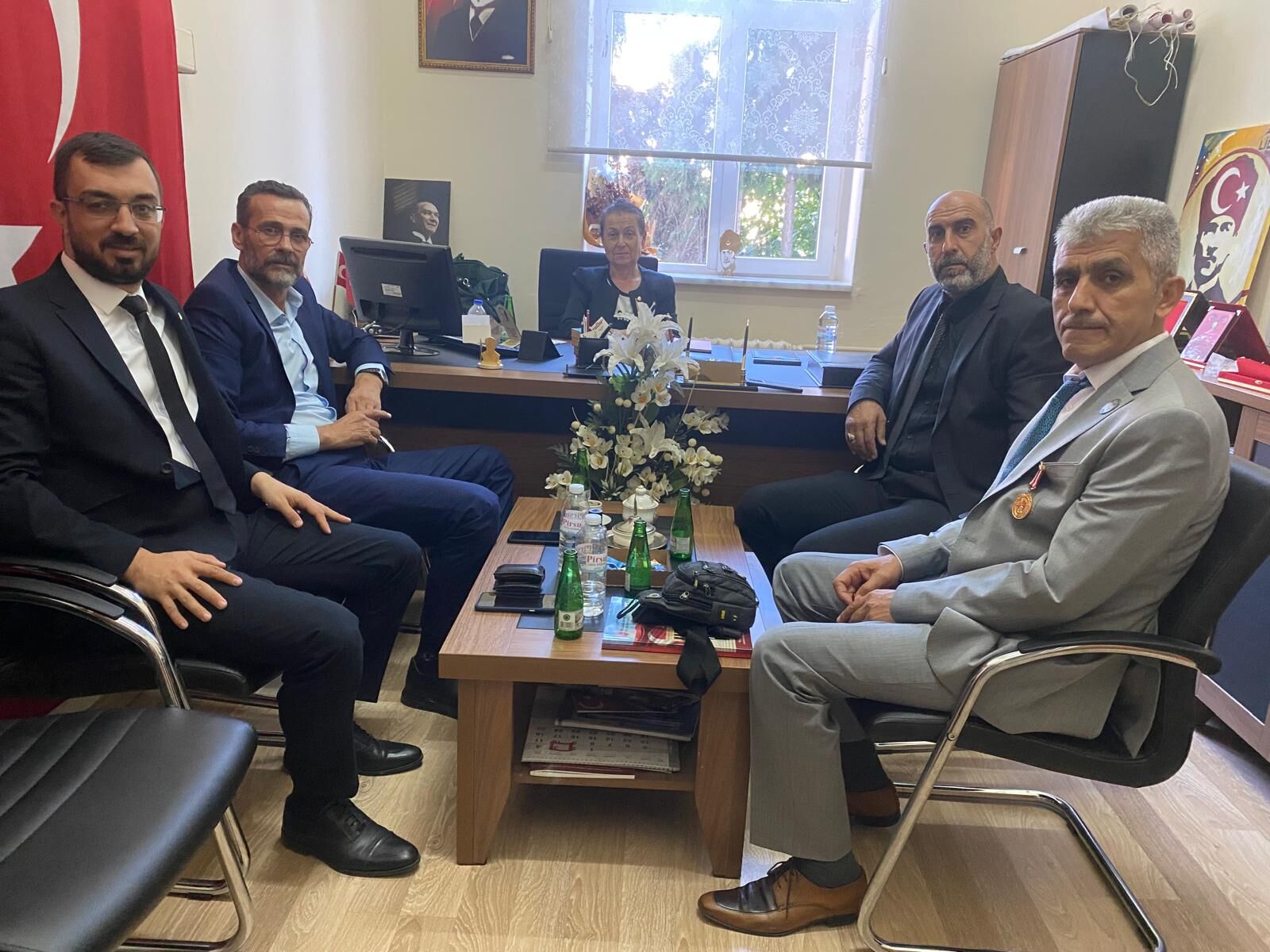 Başkan Esin orman gönüllülerine ‘tazminat ve şehitlik’ hakkını değerlendirdi 