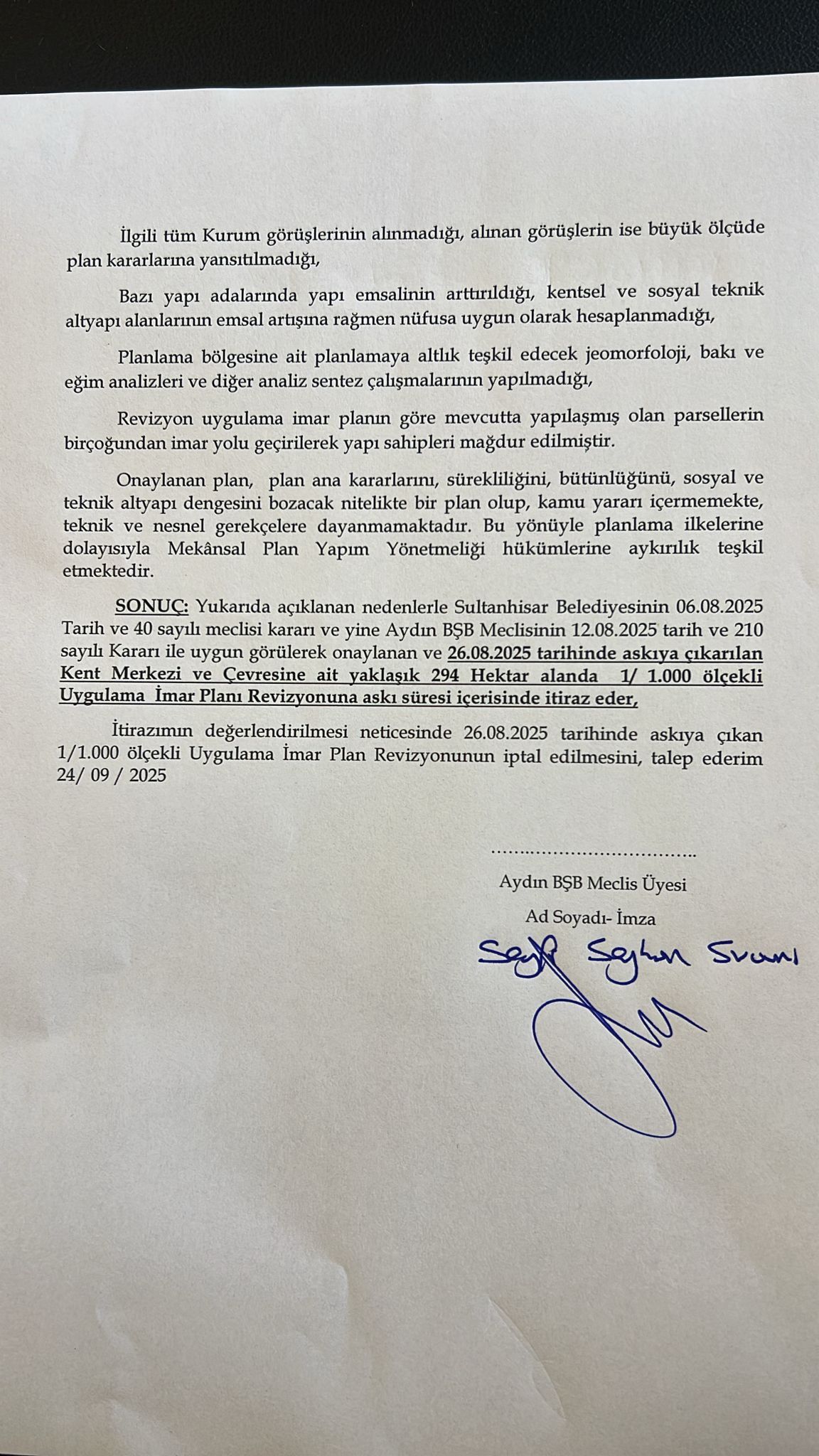 Sultanhisardaki Imar Revizyonu Iddialari Yeniden Gundemde Chpli Meclis Uyeleri Sikayetci Olmaya Hazirlaniyor 602421 2Fd6Bd1Ce99C04E5Cb076450A36A9740