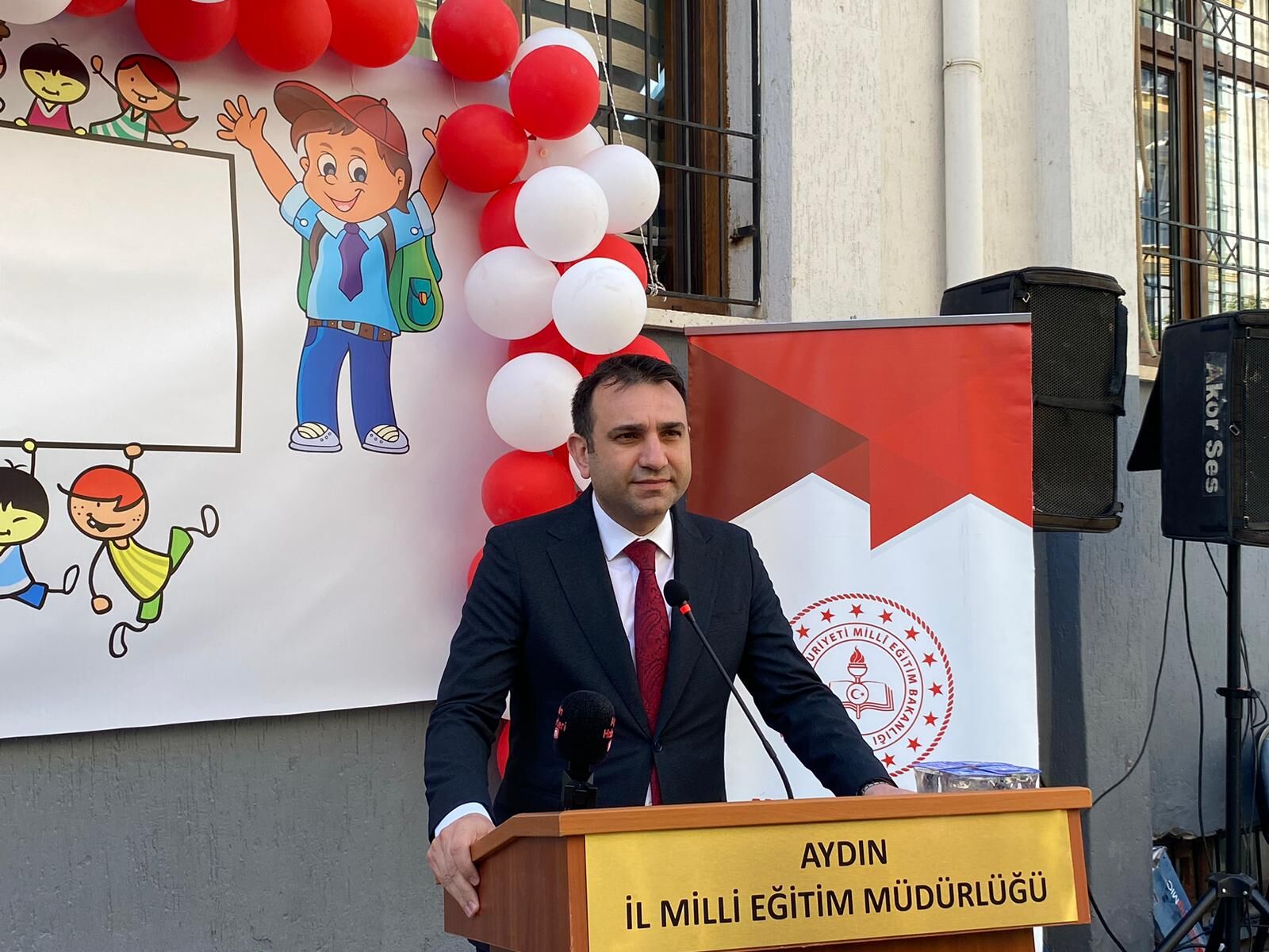 Aydın’da eğitim- öğretim yılının ilk zili çaldı