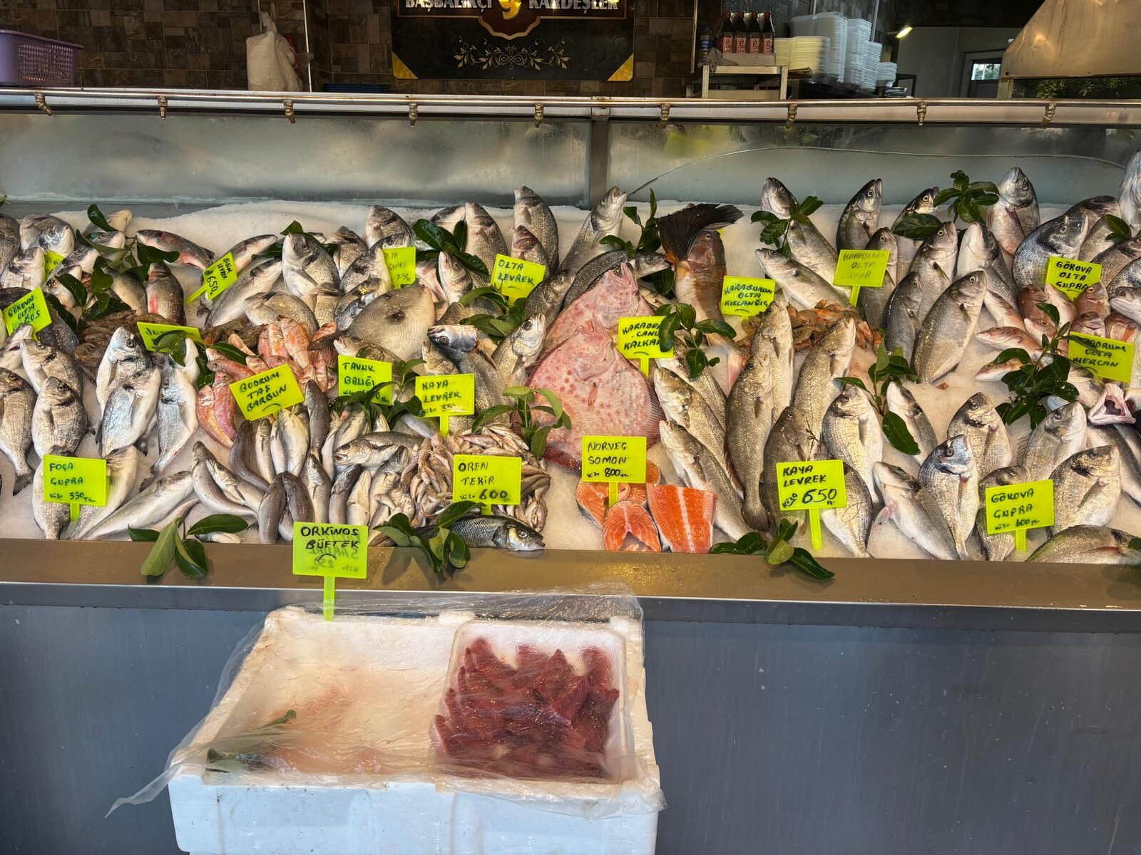 Aydın’da 80 çeşit balıkla hizmet veriyor