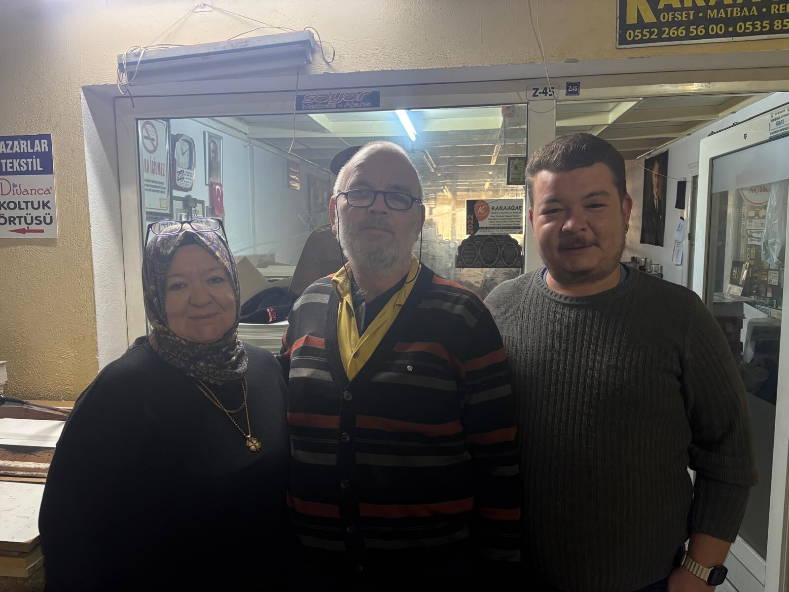 Aydın’da ailecek matbaacılığın nabzını tutuyorlar