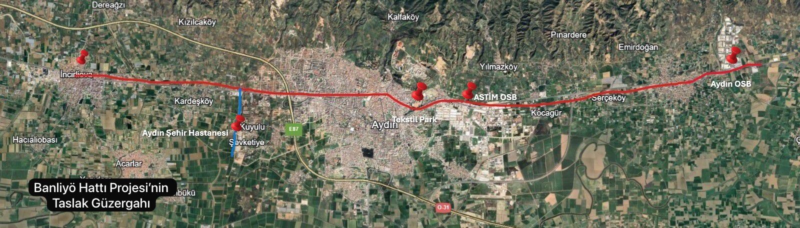 Aydın’da banliyö müjdesi