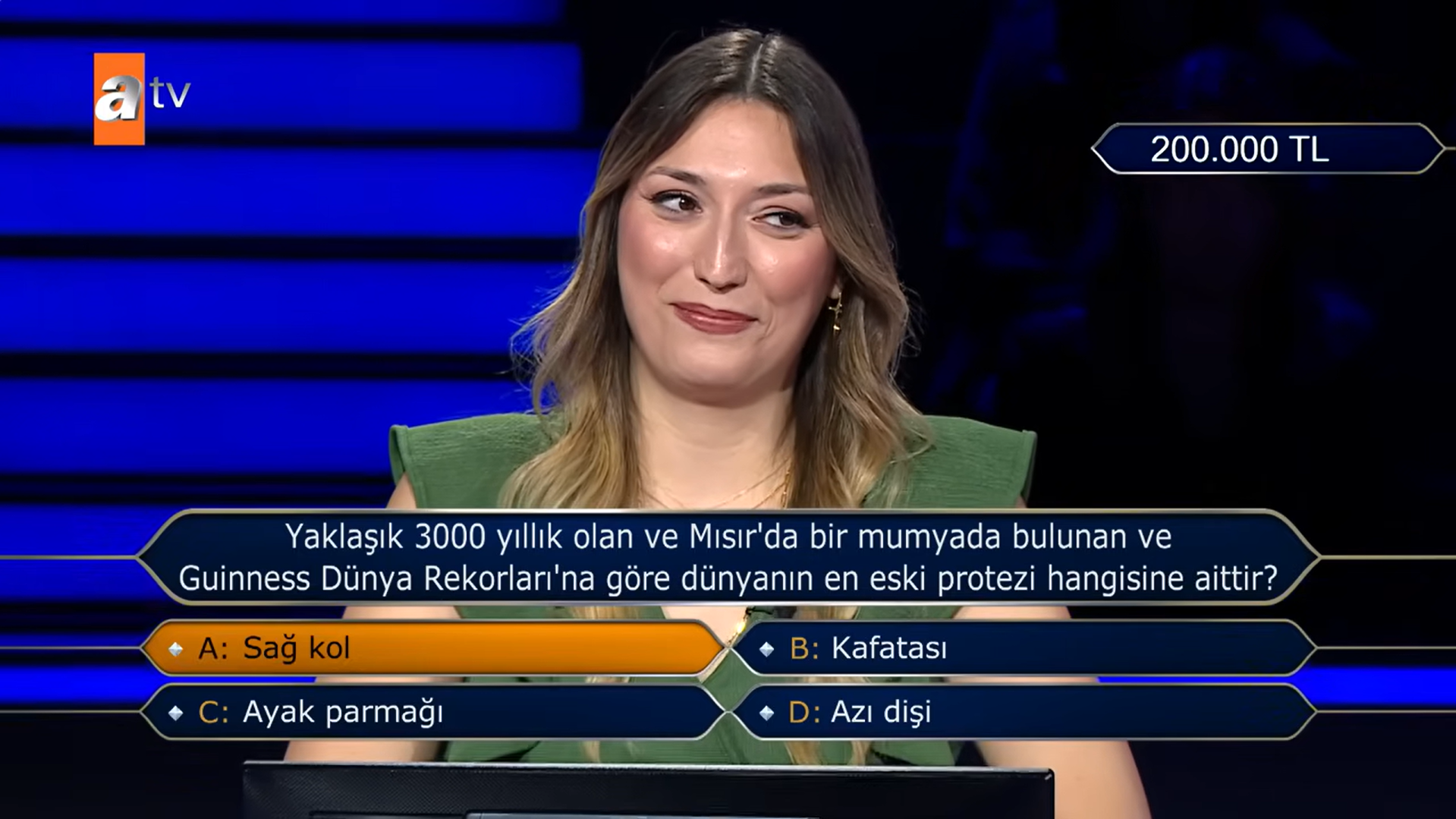Aydın’da görevli doktor 'Kim Milyoner Olmak İster' yarışmasında 