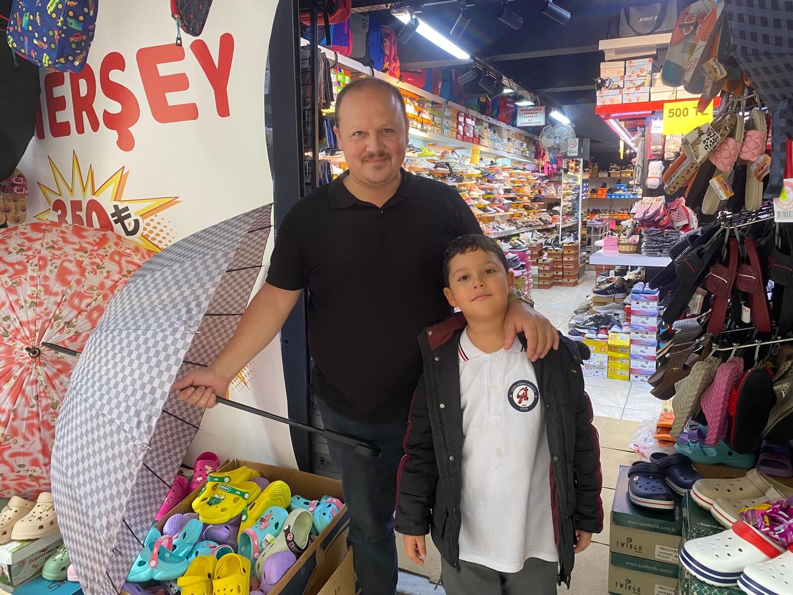 Aydın’da şemsiye zamanı başladı