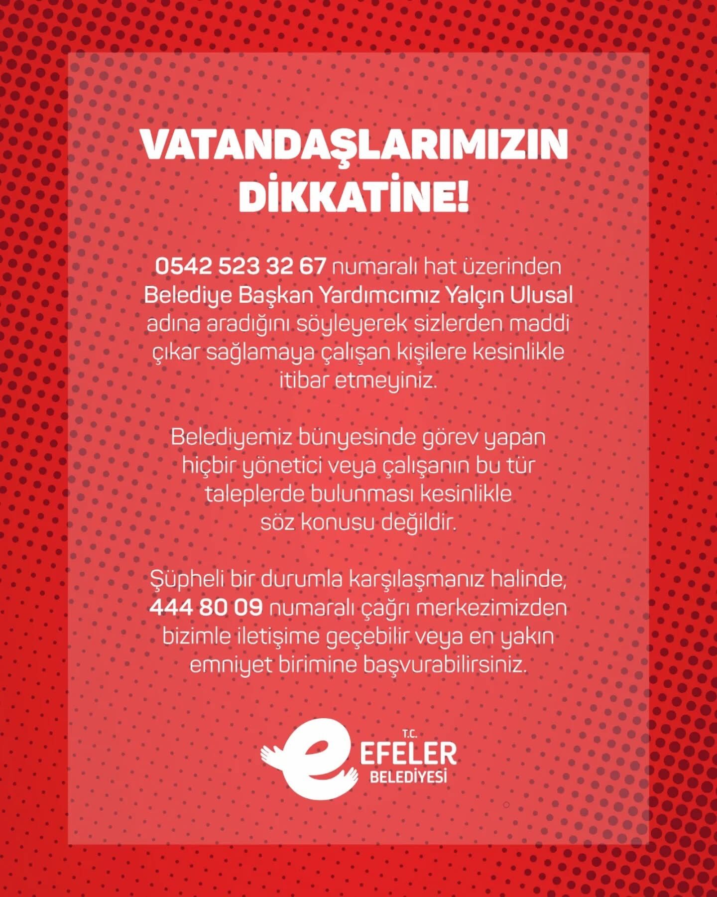 Aydinlilar Dikkat Belediyeden Kritik Uyari Dolandiricilarin Yeni Numarasina Kanmayin 607221 A909C80E6C56E8Dc04967585F130Eb27