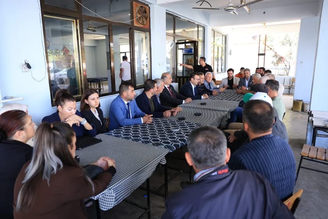 Başkan Kaya’dan dolu yağışından etkilenen çiftçilere destek