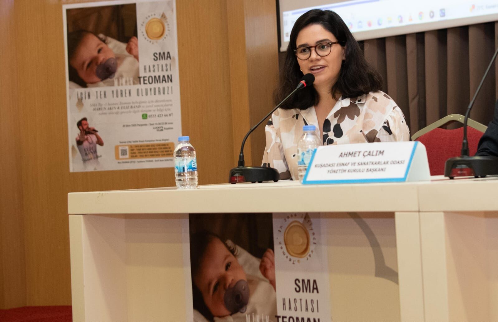 Kuşadası SMA’lı Teoman bebek için tek yürek oldu