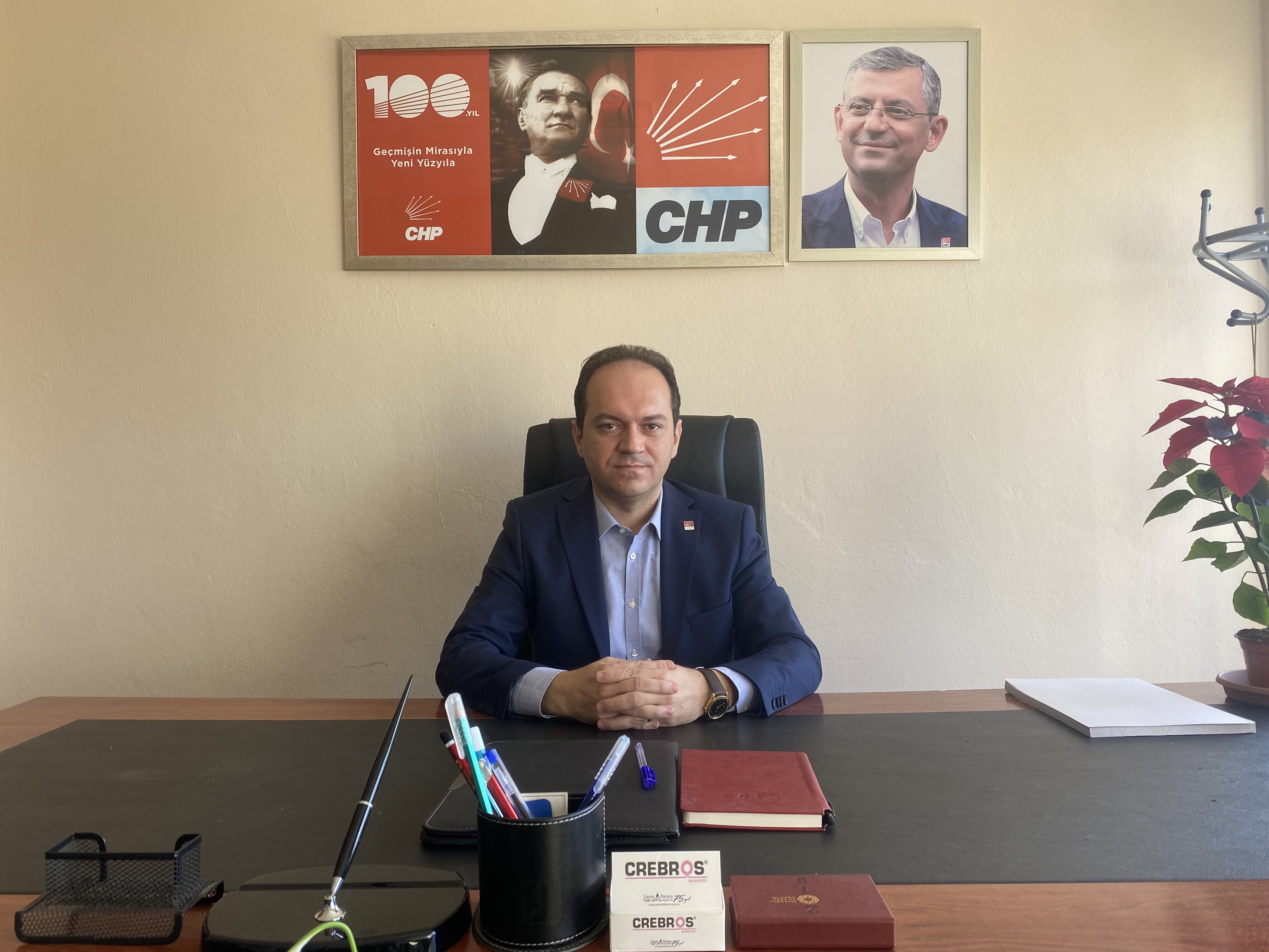 Aydın'da bariyerli meclise tepki