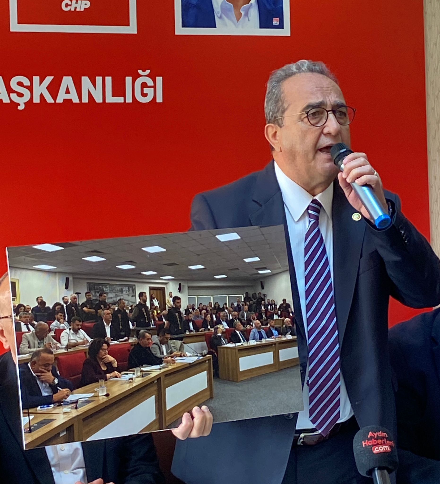 CHP’li Tezcan’dan meclis toplantısındaki önlemlere eleştiri! “Aydın’da sıkı yönetim mi ilan edildi?”