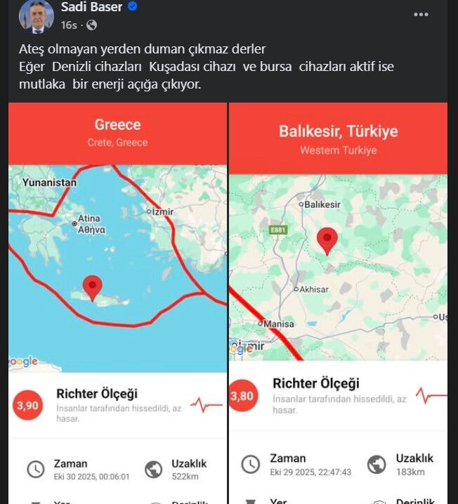 Balıkesir’deki depremi bilmişti! Kuşadası’nda deprem mi olacak?