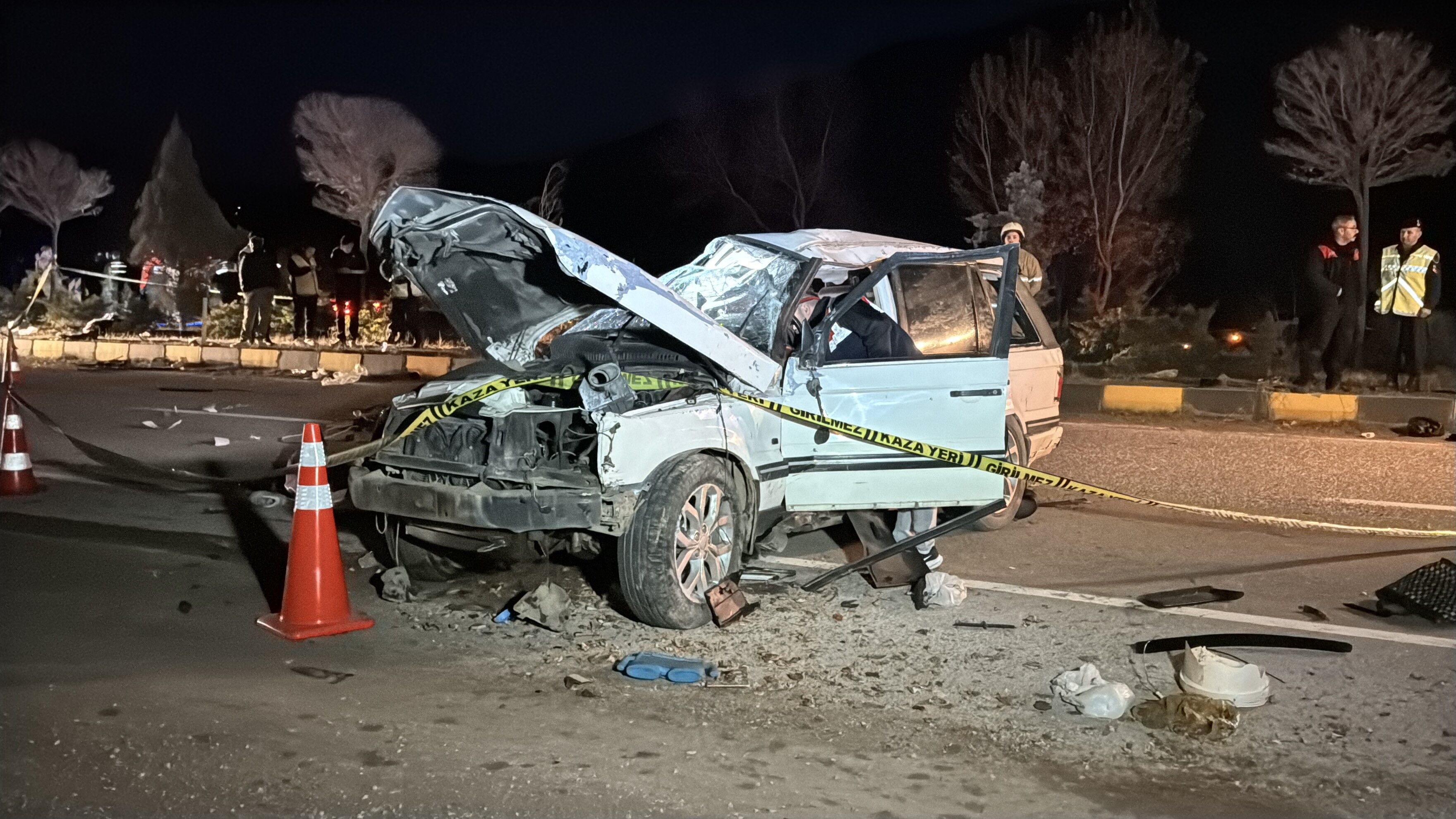 Anne ve 7 yaşındaki oğlu kazada can verdi