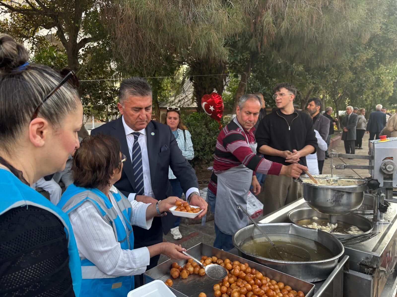 Aydın’da Atatürk için lokma hayrı