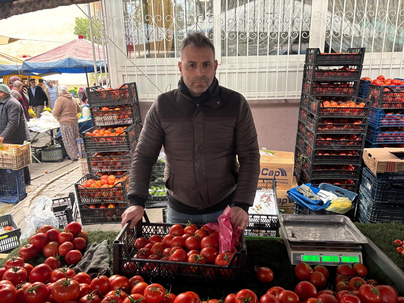Aydın’da pazar esnafı dertli