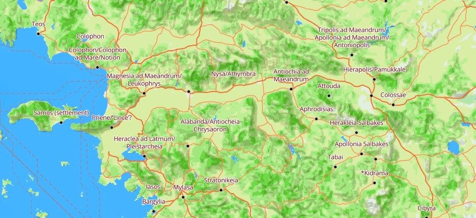 Aydın’daki Roma döneminin antik yol haritası ortaya çıkarıldı